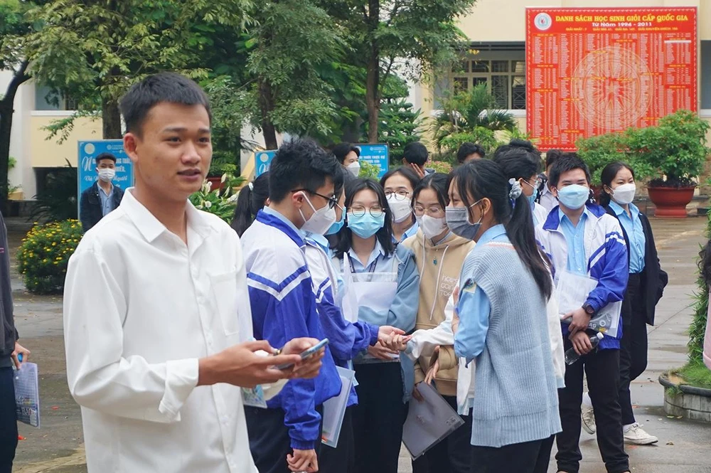 Tỉ lệ đậu tốt nghiệp THPT các trường trên địa bàn tỉnh Gia Lai và Kon Tum rất cao. Ảnh: LK.