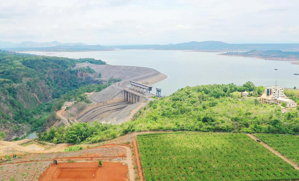 Nhà máy thủy điện Ia Ly tại huyện Chư Păh, Gia Lai. Ảnh: LK.