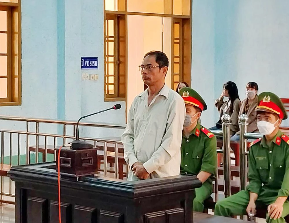 Bị cáo Nguyễn Thanh Phong. Ảnh: TS