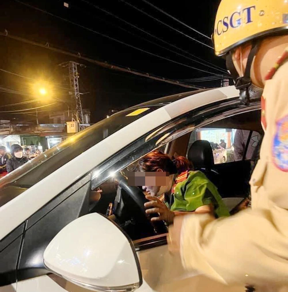 Hình ảnh người dân ghi lại. Ảnh: TS