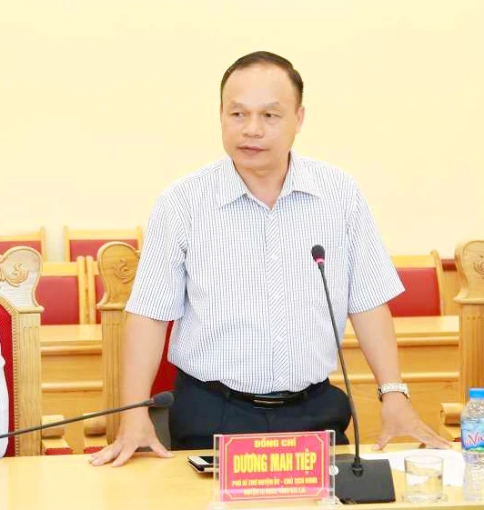 Tân Phó chủ tịch Gia Lai Dương Ma Tiệp. Tân Phó chủ tịch Gia Lai Dương Ma Tiệp.