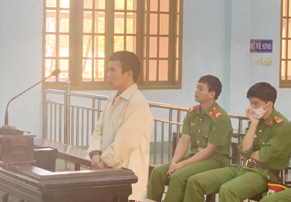 Bị cáo tại tòa