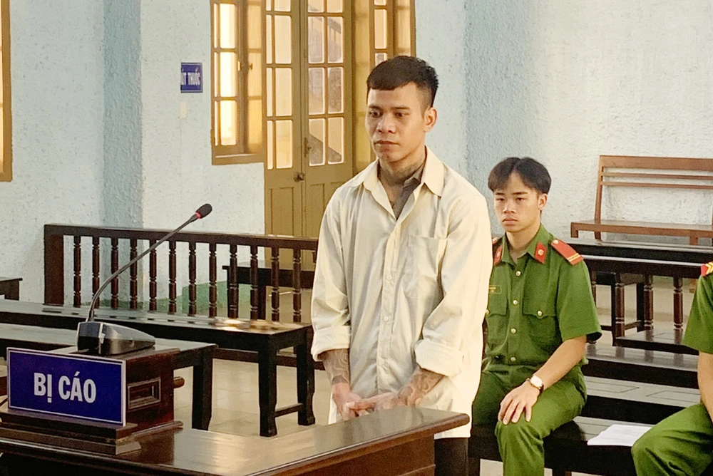 Bị cáo Linh tại tòa. Ảnh: TS