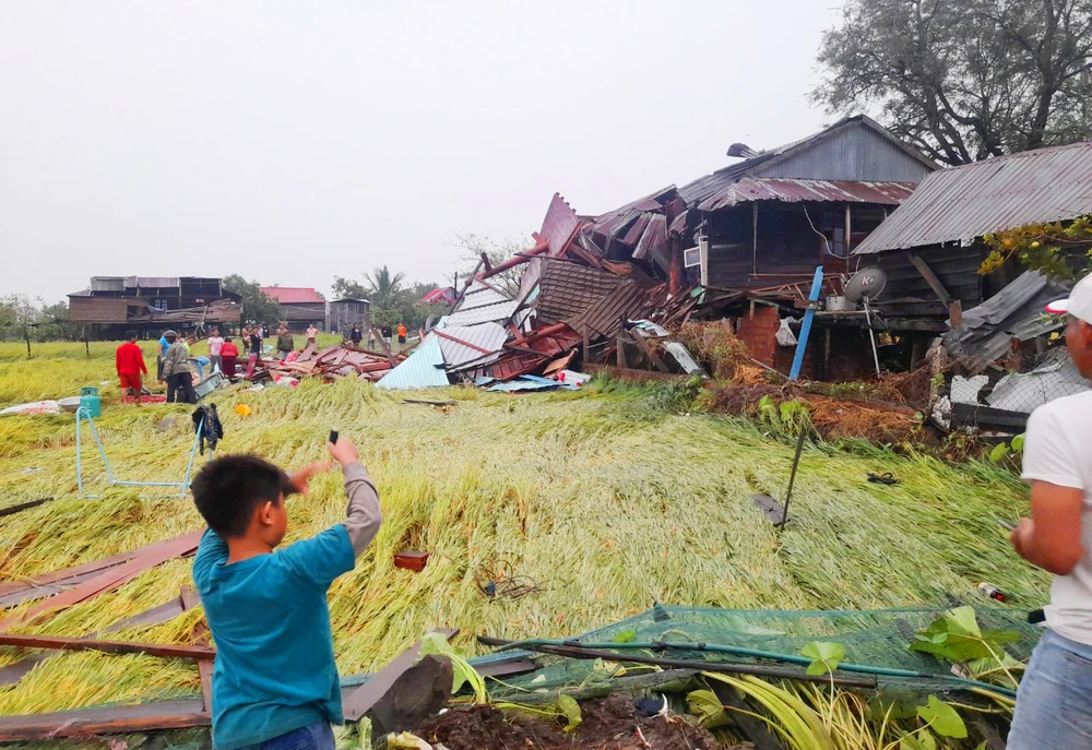 Nhà dân tại huyện Phú Thiện. Ảnh: VH