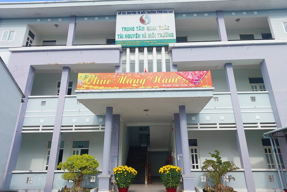 Trung tâm Quan trắc Tài nguyên và Môi trường đã báo cáo hư hỏng các trạm quan trắc