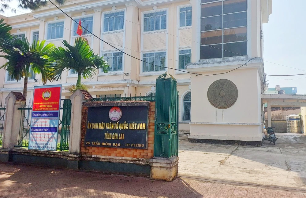 Ông Hồ Văn Điềm UBMTTQ tỉnh Gia Lai bị khởi tố