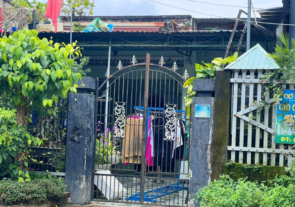 Cơ sở giữ trẻ, nơi cháu K tử vong. Ảnh: TN.