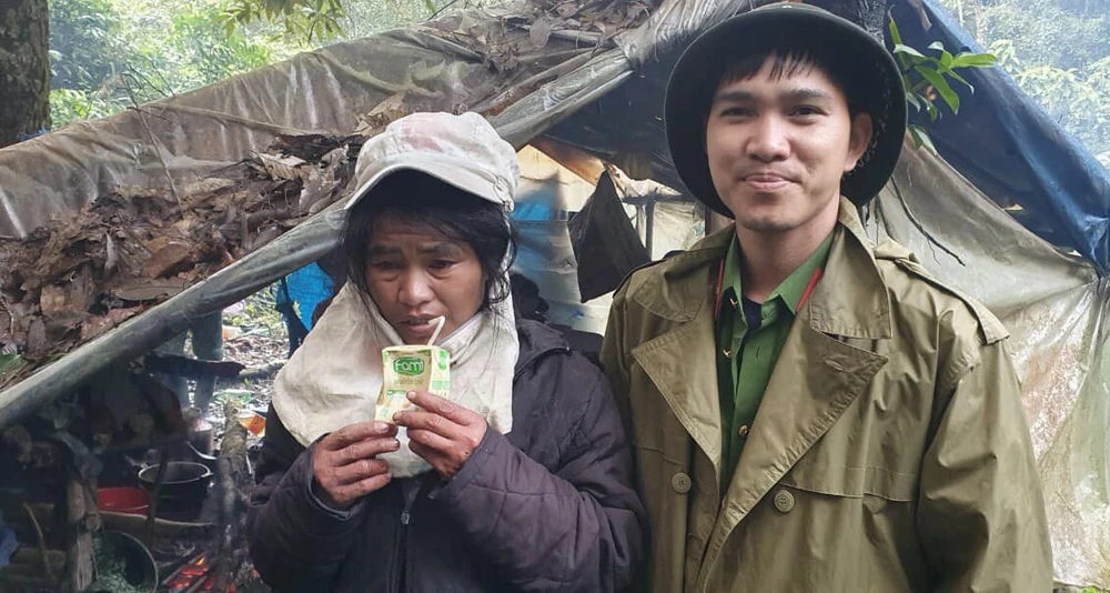 Người phụ nữ đi lạc ở Kon Tum