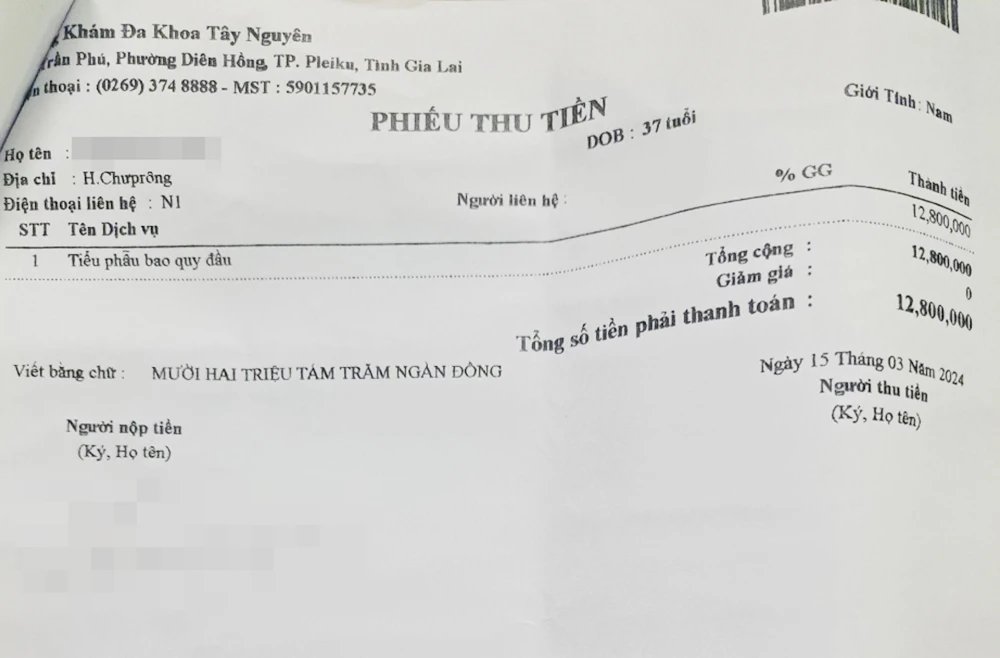 Phòng khám bị tố cáo chẩn bệnh viêm thành bệnh lậu