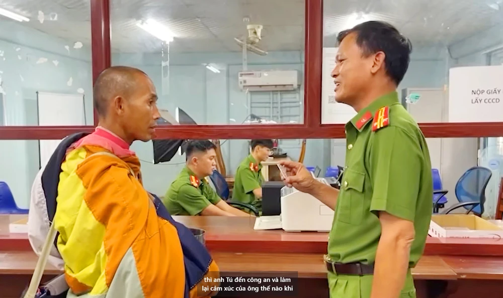 Cấp CCCD cho sư Thích Minh Tuệ