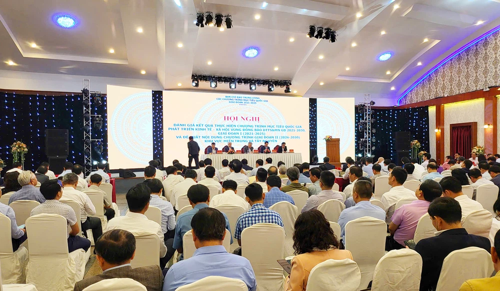 Chương trình mục tiêu quốc gia phát triển kinh tế- xã hội vùng đồng bào DTTS và miền núi giai đoạn 2021-2030 khu vực miền Trung – Tây Nguyên