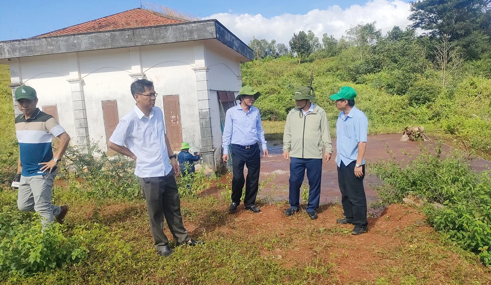 Xác định nguyên nhân gây sụt lún đập thủy lợi Ia Ring, Chư Sê, Gia Lai