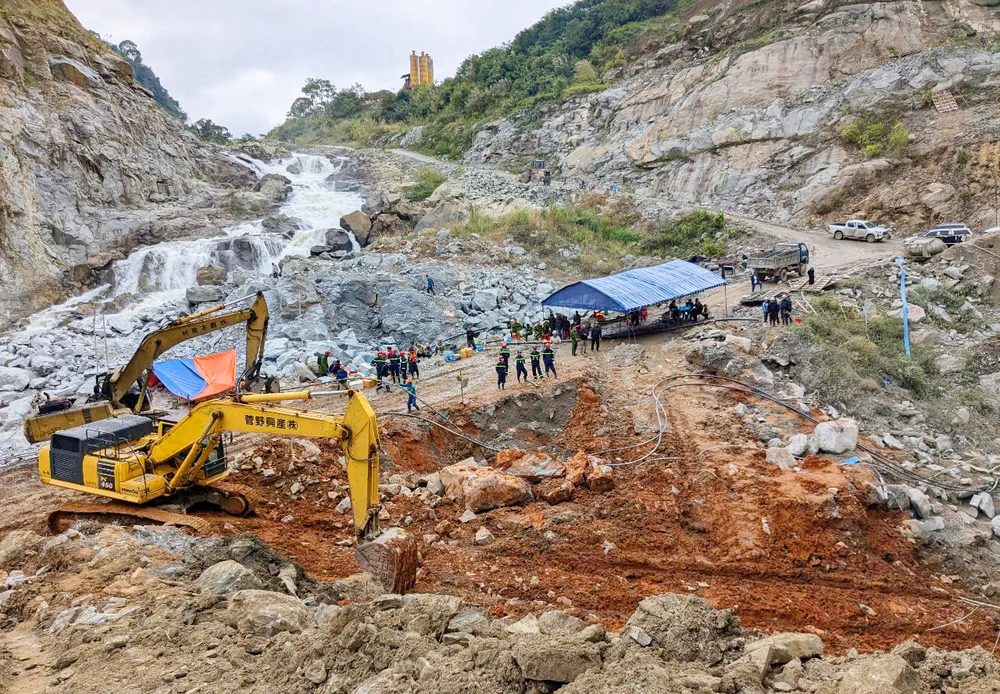 Tìm thấy nạn nhân vụ tai nạn thủy điện Đăk Mi 1 Kon Tum