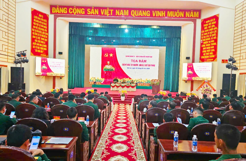 Toàn đàm 50 năm chiến thắng Tây Nguyên