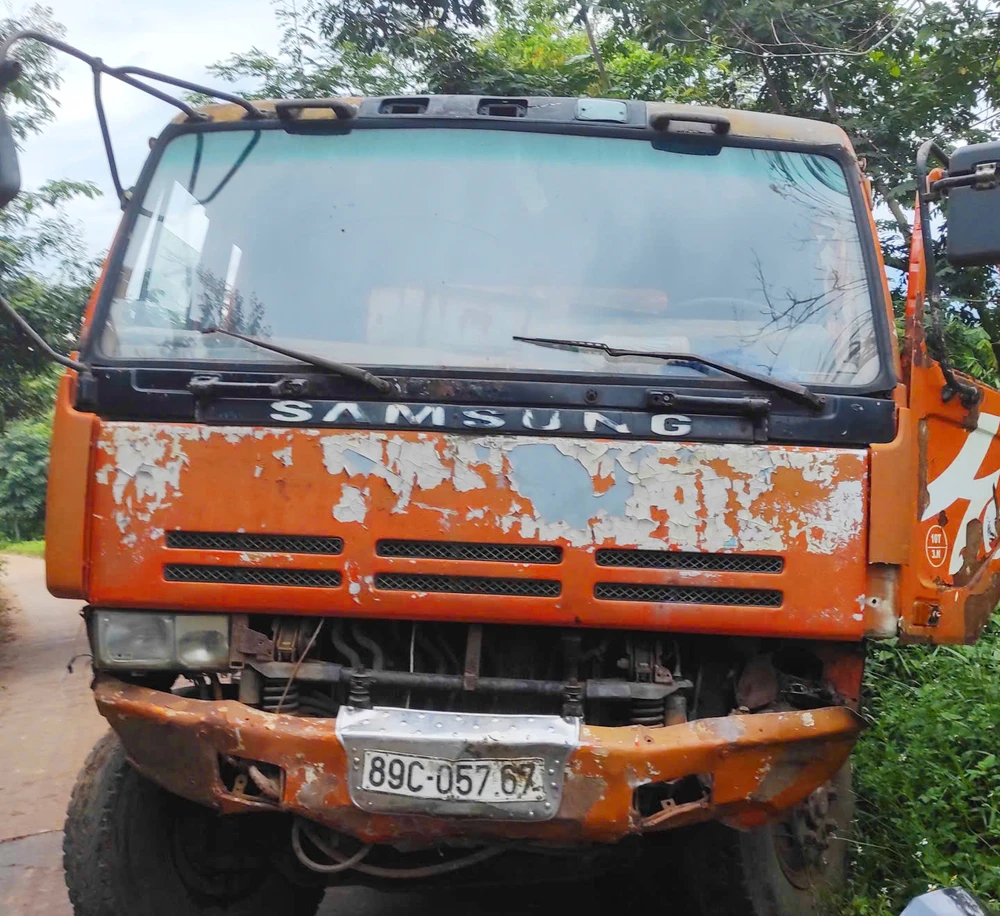 Xe tải mất phanh, tông chết 18 con bò