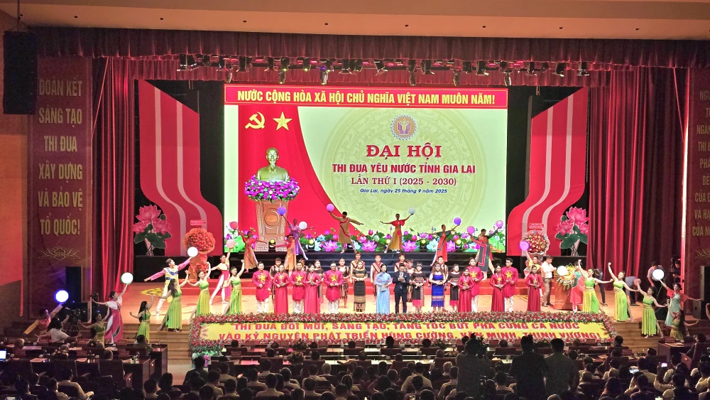 Giai đoạn 2020-2025, phong trào thi đua yêu nước tỉnh Gia Lai không ngừng lớn mạnh và đạt nhiều kết quả quan trọng, tốc độ tăng trưởng 7%/năm.