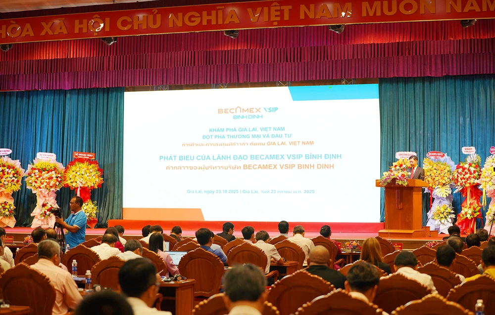 Tỉnh Gia Lai xác định Khu Công nghiệp Becamex Bình Định là hạt nhân quan trọng đón dòng vốn FDI chất lượng cao, trong đó có doanh nghiệp Thái Lan.