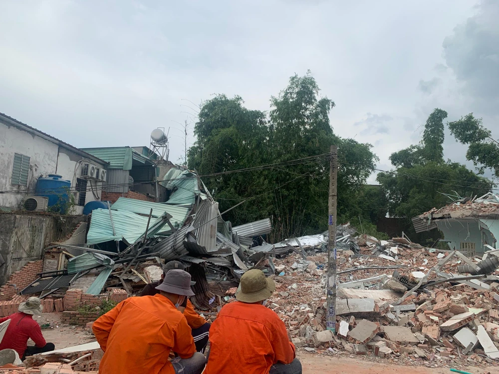 Hiện toàn bộ bảy công trình đã bị tháo dỡ, trả lại mặt bằng cho khổ chủ. Ảnh VH