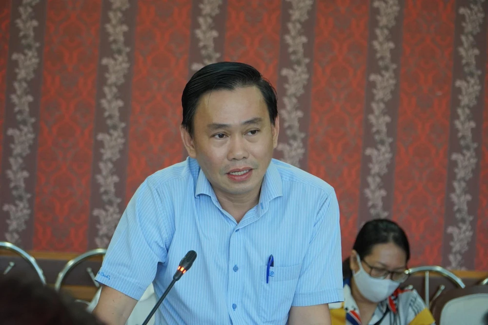 Ông Nguyễn Hữu Anh Tứ, Phó Chủ tịch UBND TP Thủ Đức. Ảnh: VH