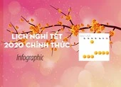 Lịch nghỉ tết 2020 chính thức