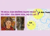 TP.HCM: Cụm đường danh nhân Sài Gòn - Gia Định xưa, họ là ai?