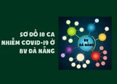 Sơ đồ 18 ca nhiễm COVID-19 ở BV Đà Nẵng
