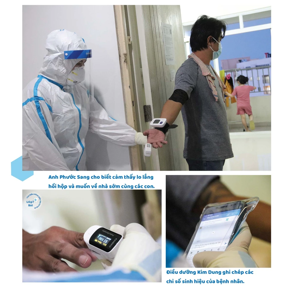 Bệnh viện dã chiến, phòng tuyến ngăn F0 chuyển nặng ảnh 5