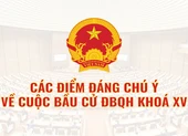 Infographic: Thông tin đáng chú ý về bầu cử Quốc hội khóa XV