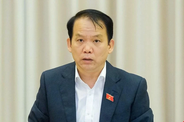 Chủ nhiệm Uỷ ban Pháp luật Hoàng Thanh Tùng. Ảnh: quochoi.vn