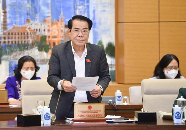Trưởng ban Dân nguyện của Uỷ ban Thường vụ Quốc hội Dương Thanh Bình. Ảnh: quochoi.vn