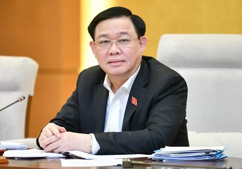 Chủ tịch Quốc hội Vương Đình Huệ. Ảnh: quochoi.vn