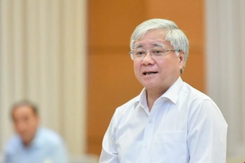 Chủ tịch Uỷ ban Trung ương MTTQ Việt Nam Đỗ Văn Chiến. Ảnh: quochoi.vn