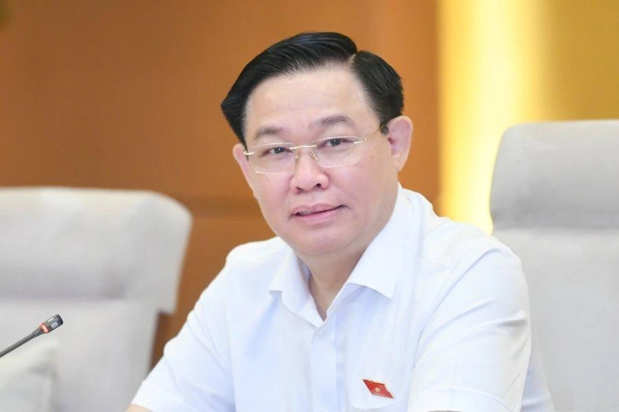 Chủ tịch Quốc hội Vương Đình Huệ. Ảnh: PHẠM THẮNG