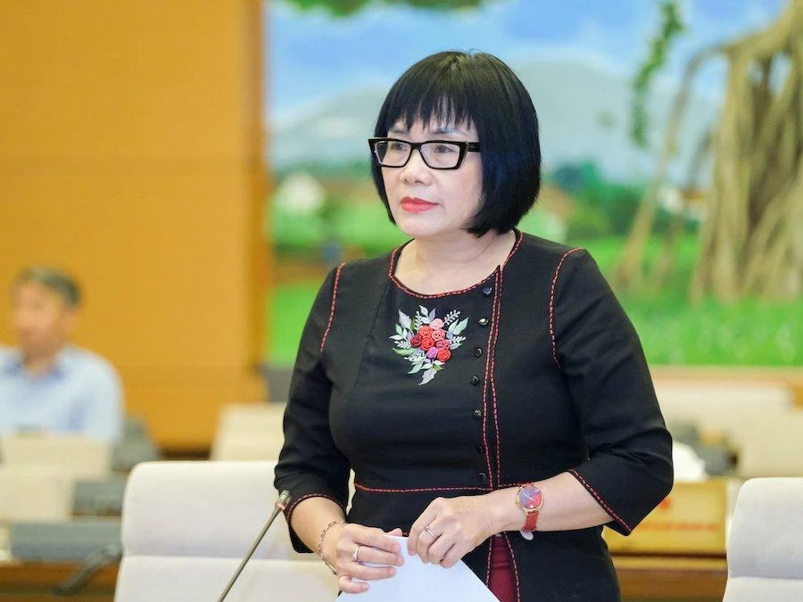 Thứ trưởng Bộ Tư pháp Đặng Hoàng Oanh. Ảnh: PHẠM THẮNG