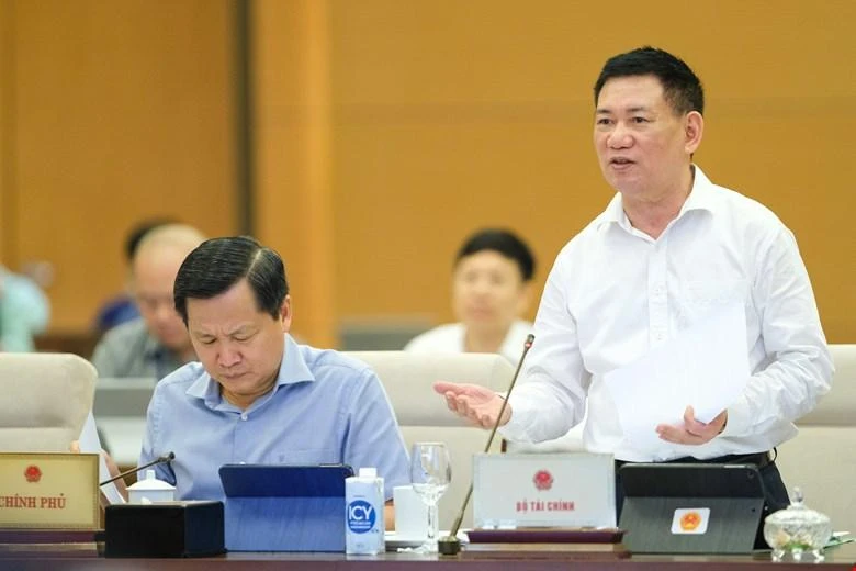 Bộ trưởng Tài chính Hồ Đức Phớc. Ảnh: quochoi.vn