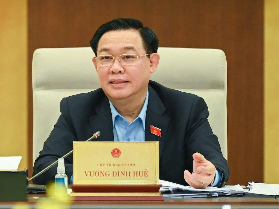 Chủ tịch Quốc hội Vương Đình Huệ. Ảnh: PHẠM THẮNG