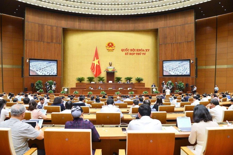 Sáng nay (1-11), Quốc hội nghe tờ trình và báo cáo thẩm tra dự án Luật Đất đai (sửa đổi). Ảnh: NGHĨA ĐỨC Sáng nay (1-11), Quốc hội nghe tờ trình và báo cáo thẩm tra dự án Luật Đất đai (sửa đổi). Ảnh: NGHĨA ĐỨC