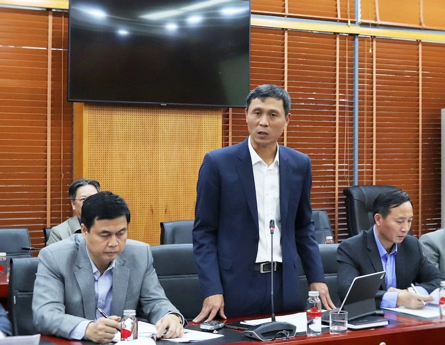 Ông Vũ Hải Nam, Vụ trưởng Vụ Tổ chức- Biên chế (Bộ Nội vụ). Ảnh: THANH TUẤN