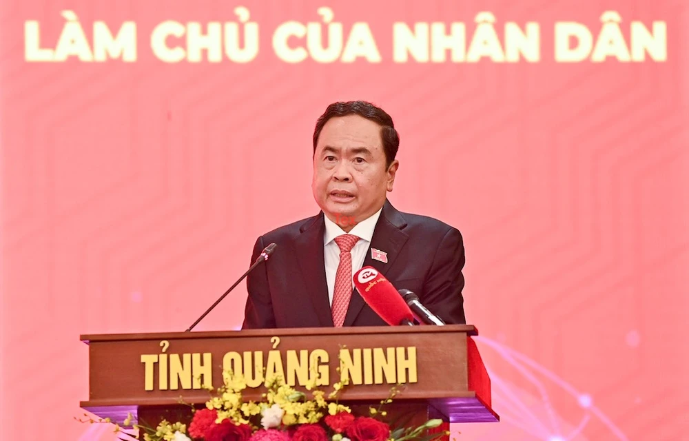 Phó Chủ tịch Thường trực Quốc hội Trần Thanh Mẫn. Ảnh: DUY LINH
