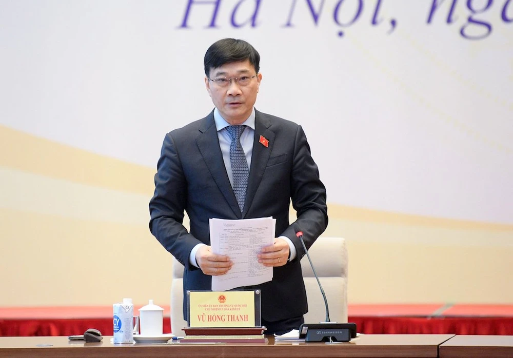 Chủ nhiệm Uỷ ban Kinh tế Vũ Hồng Thanh