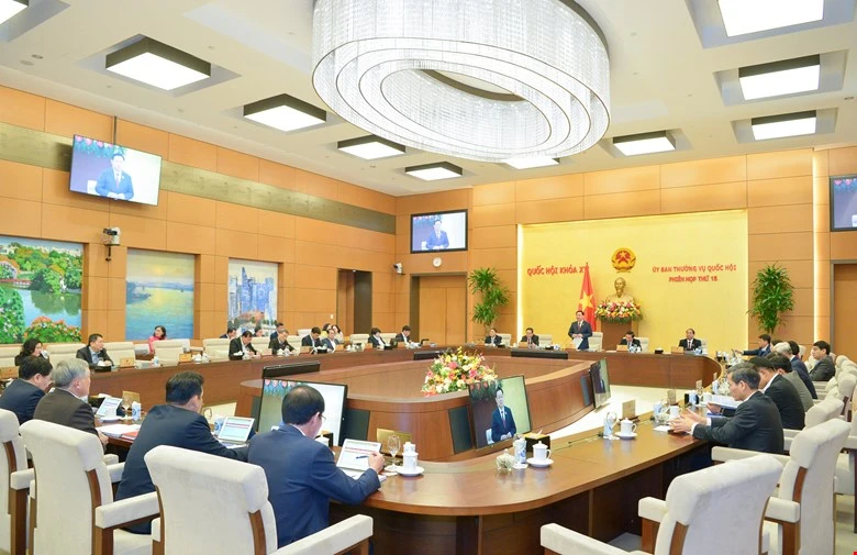 Phiên họp thứ 21 của Uỷ ban Thường vụ Quốc hội dự kiến khai mạc ngày mai, 15-3. Ảnh: PHẠM THẮNG