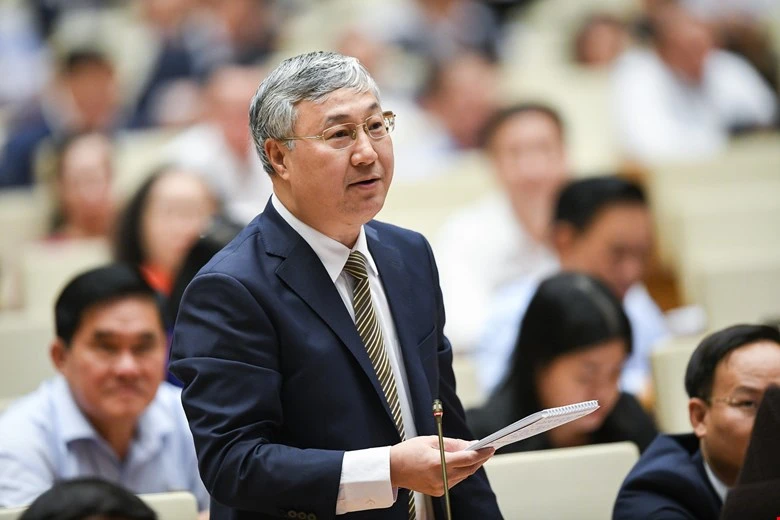 ĐBQH Trần Văn Lâm. Ảnh: PHẠM THẮNG