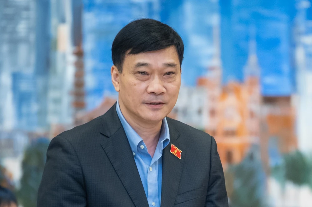 Chủ nhiệm Uỷ ban Kinh tế Vũ Hồng Thanh. Ảnh: PHẠM THẮNG