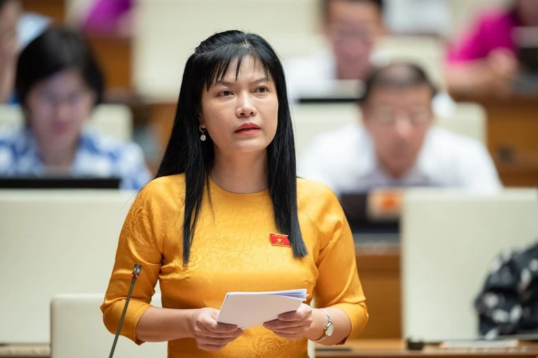 ĐBQH Tạ Thị Yên. Ảnh: QH