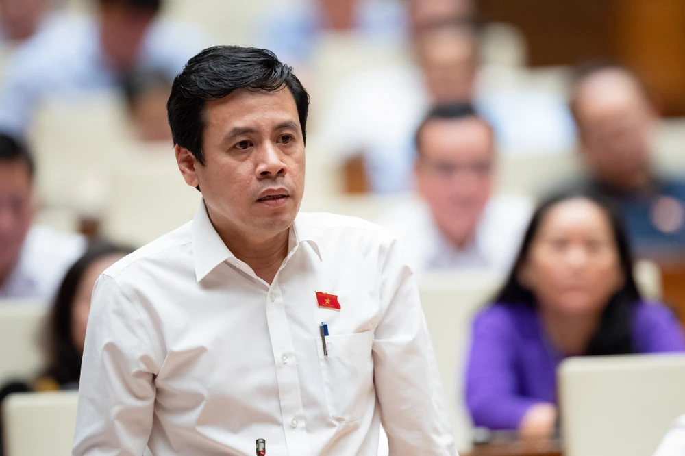 ĐB Trần Anh Tuấn (TP.HCM). Ảnh: PHẠM THẮNG