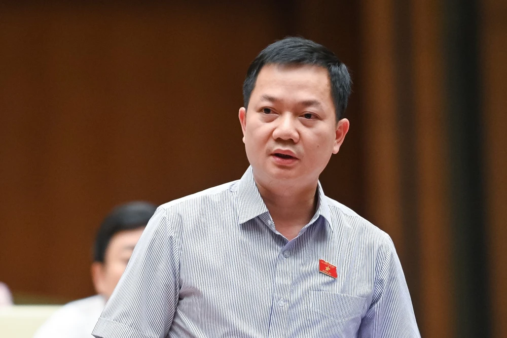 ĐBQH Trịnh Xuân An (Đồng Nai). Ảnh: PHẠM THẮNG ĐBQH Trịnh Xuân An (Đồng Nai). Ảnh: PHẠM THẮNG