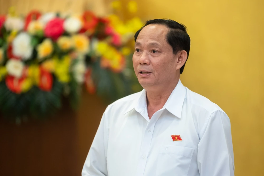 Phó Chủ tịch Quốc hội Trần Quang Phương. Ảnh: PHẠM THẮNG