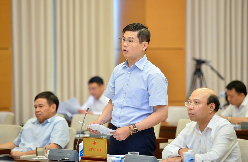 Phó Tổng cục trưởng Tổng cục Thuế Vũ Chí Hùng. Ảnh: PHẠM THẮNG