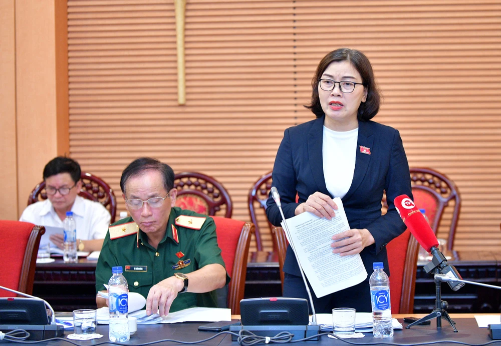 Thiếu tướng Nguyễn Thị Xuân, Uỷ viên Thường trực Uỷ ban Quốc phòng và An ninh