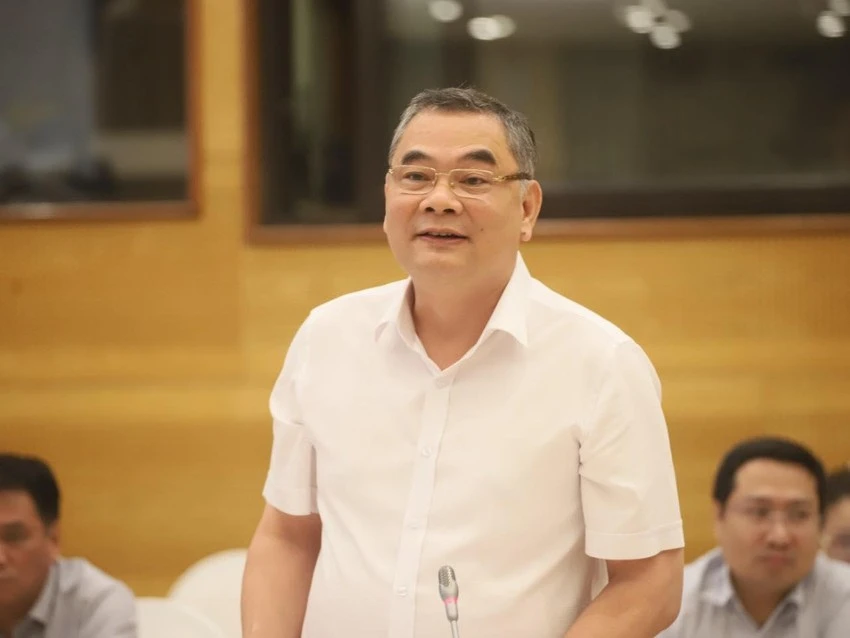 Trung tướng Tô Ân Xô, người phát ngôn Bộ Công an. Ảnh: NHẬT BẮC